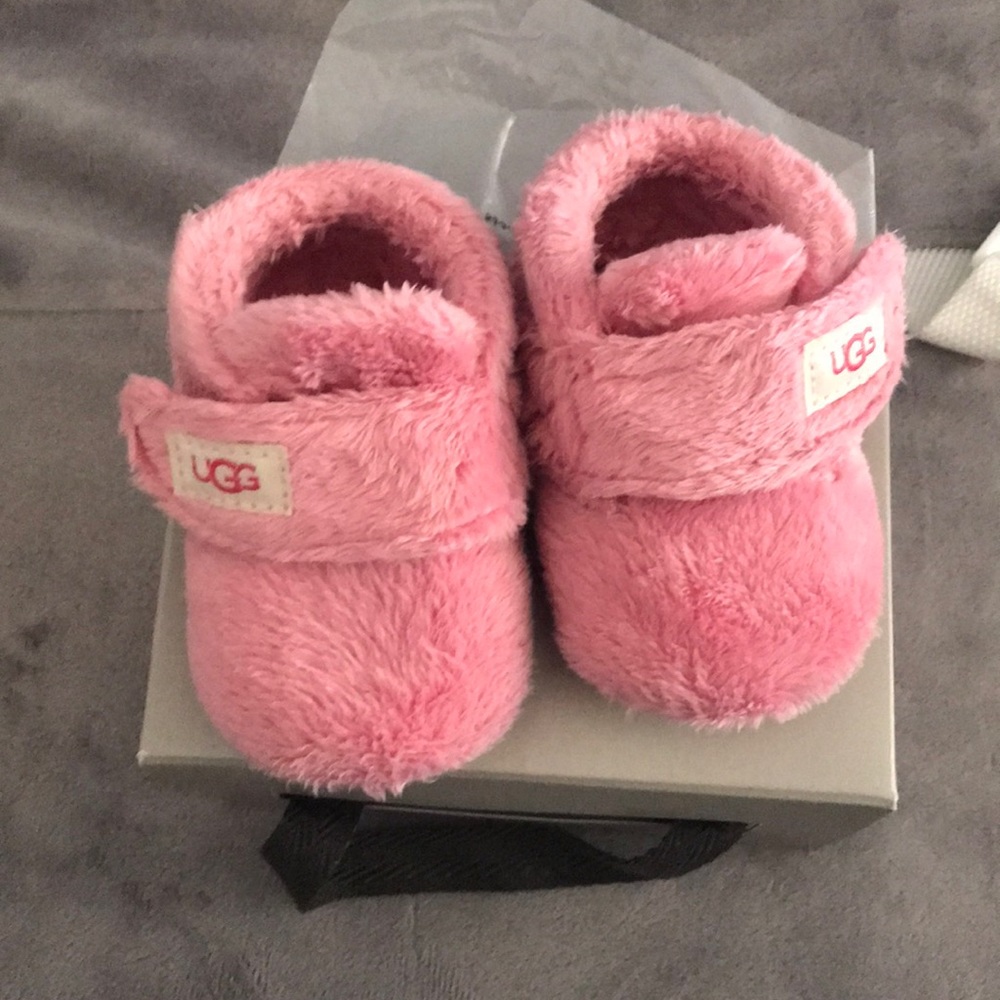 Pink infant UGGs